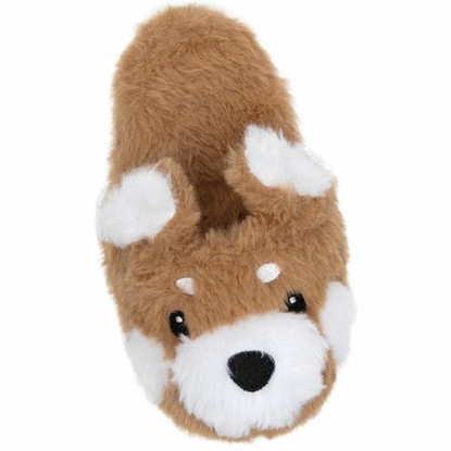 Picture of Bed Slipper Plush Dog Toy 18cm | Soft Squeaky Toy
